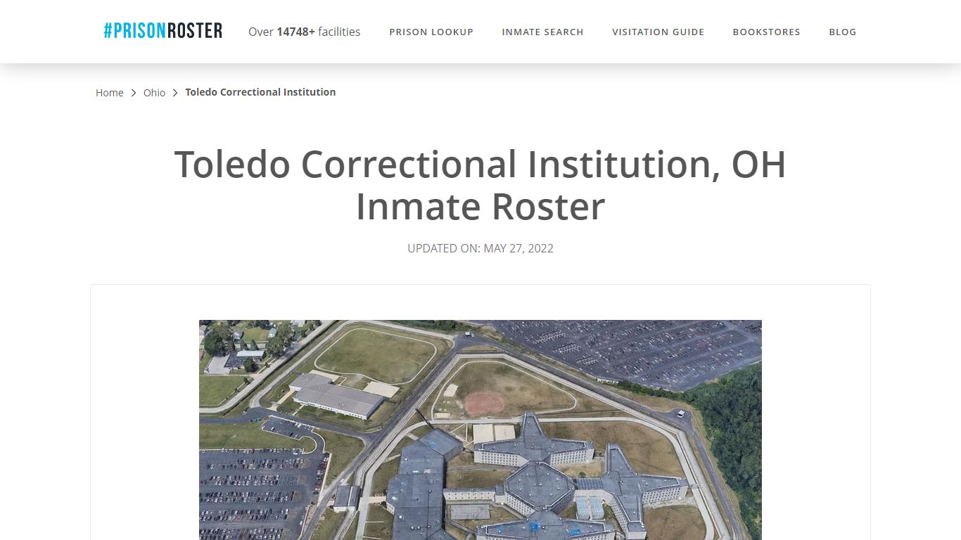 Toledo Correctional Institution, OH Inmate Roster